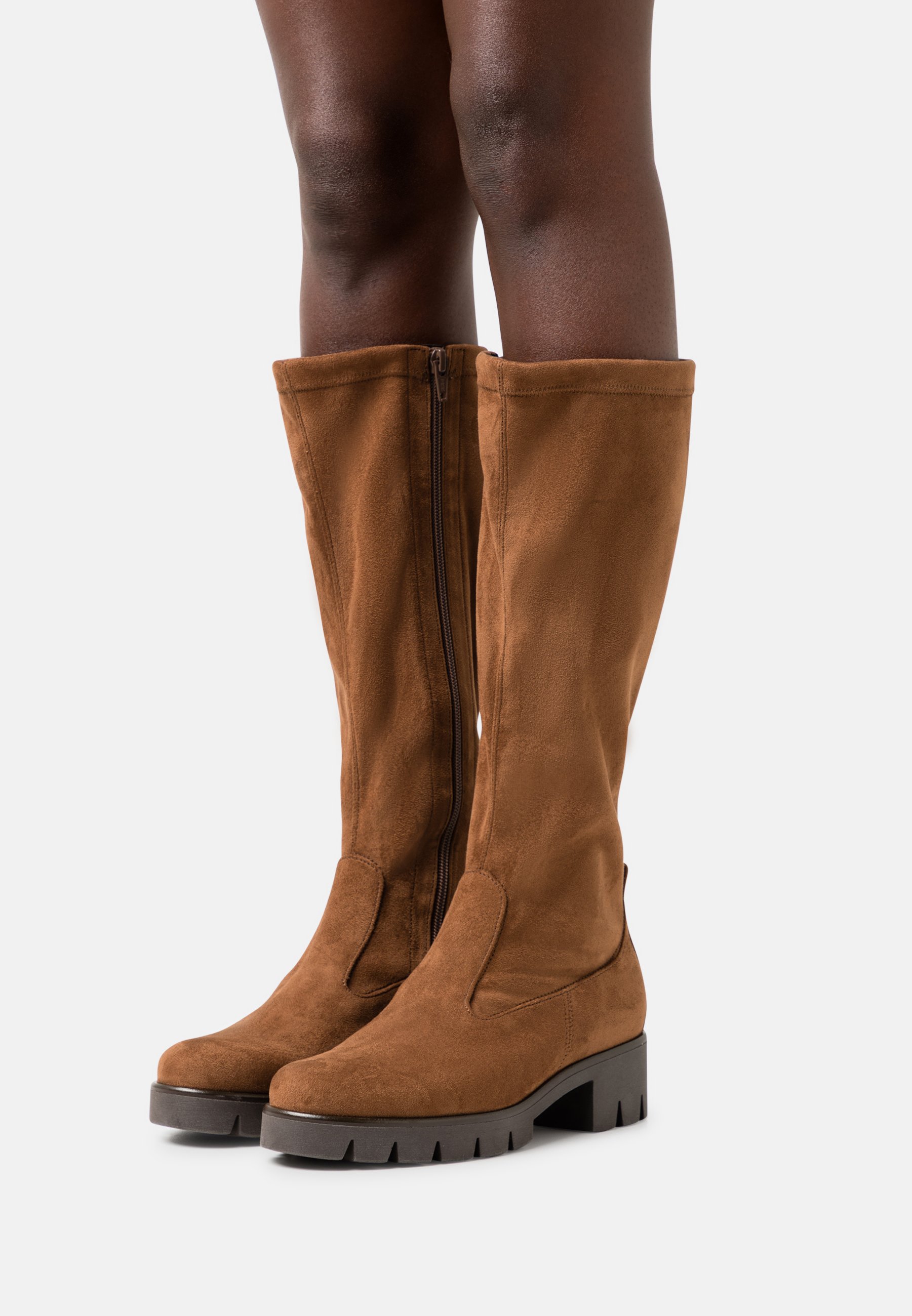 Gabor Platform boots - new whisky/brown 