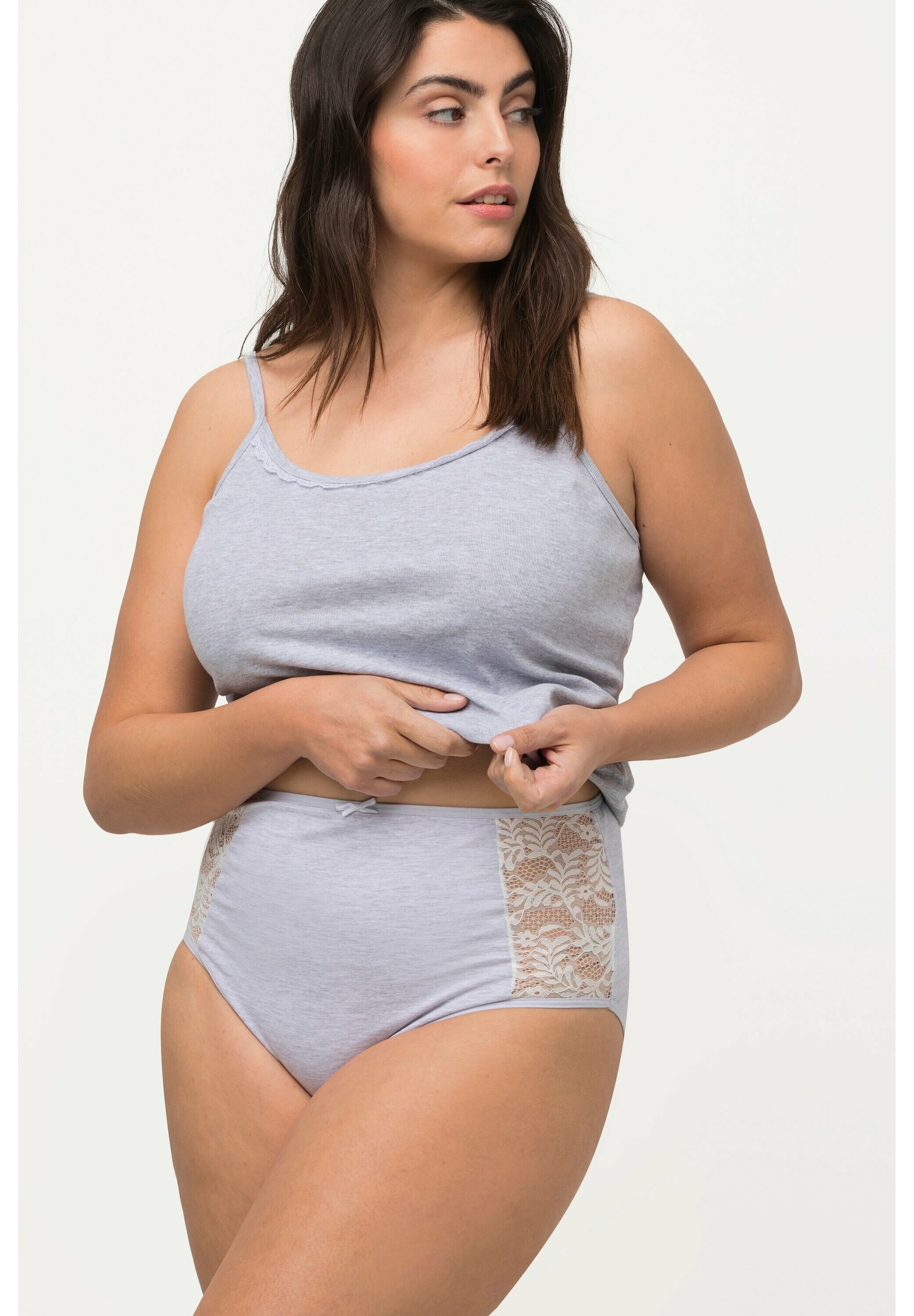 Ulla Popken Collant Xceptionelle da 20 den nero 44+ 713948130-44