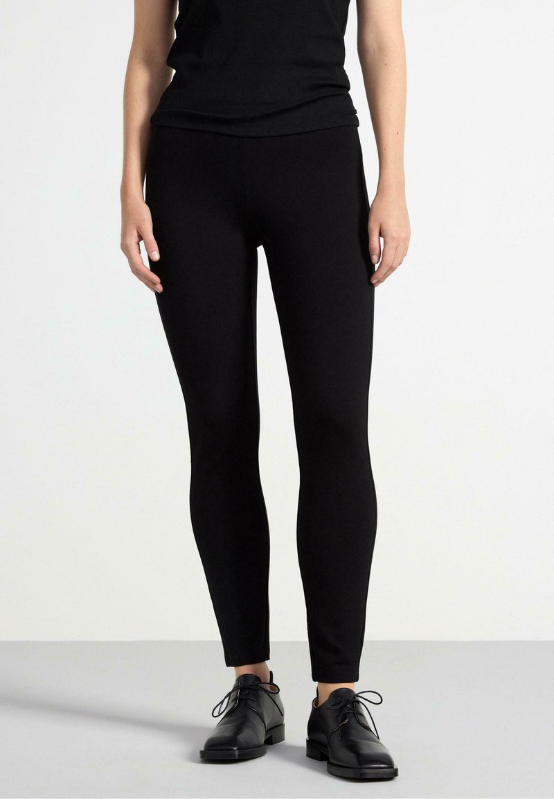 Lindex Leggings - Byxor - black