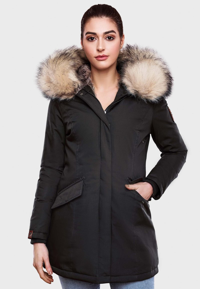 Navahoo - CRISTAL - Winter coat - black, Enlarge