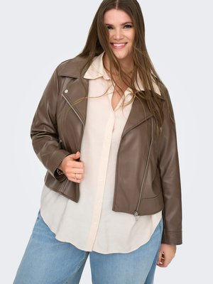 CARCARMEN BIKER OTW NOOS - Blazer - chocolate martini