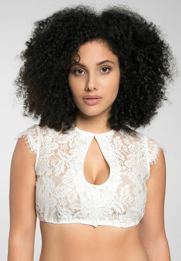 FLAMMEN - Bluse - weiß