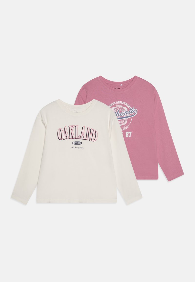 Name it NKFVEEN 2 PACK - Ilgarankovis viršutinės dalies drabužis - mauve orchid/jet stream