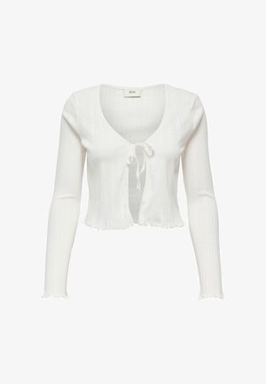 JDY, SALSA - Gilet - cloud dancer