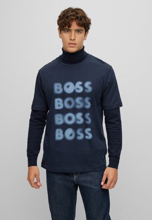 TRURY - T-shirt med print - marine