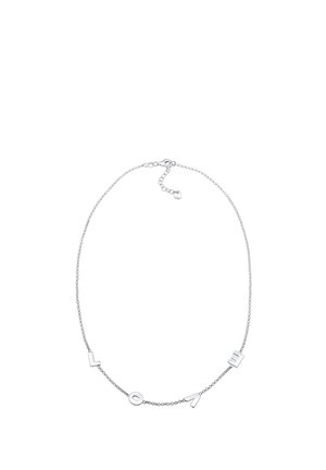 LOVE WORDING - Necklace - silver-coloured