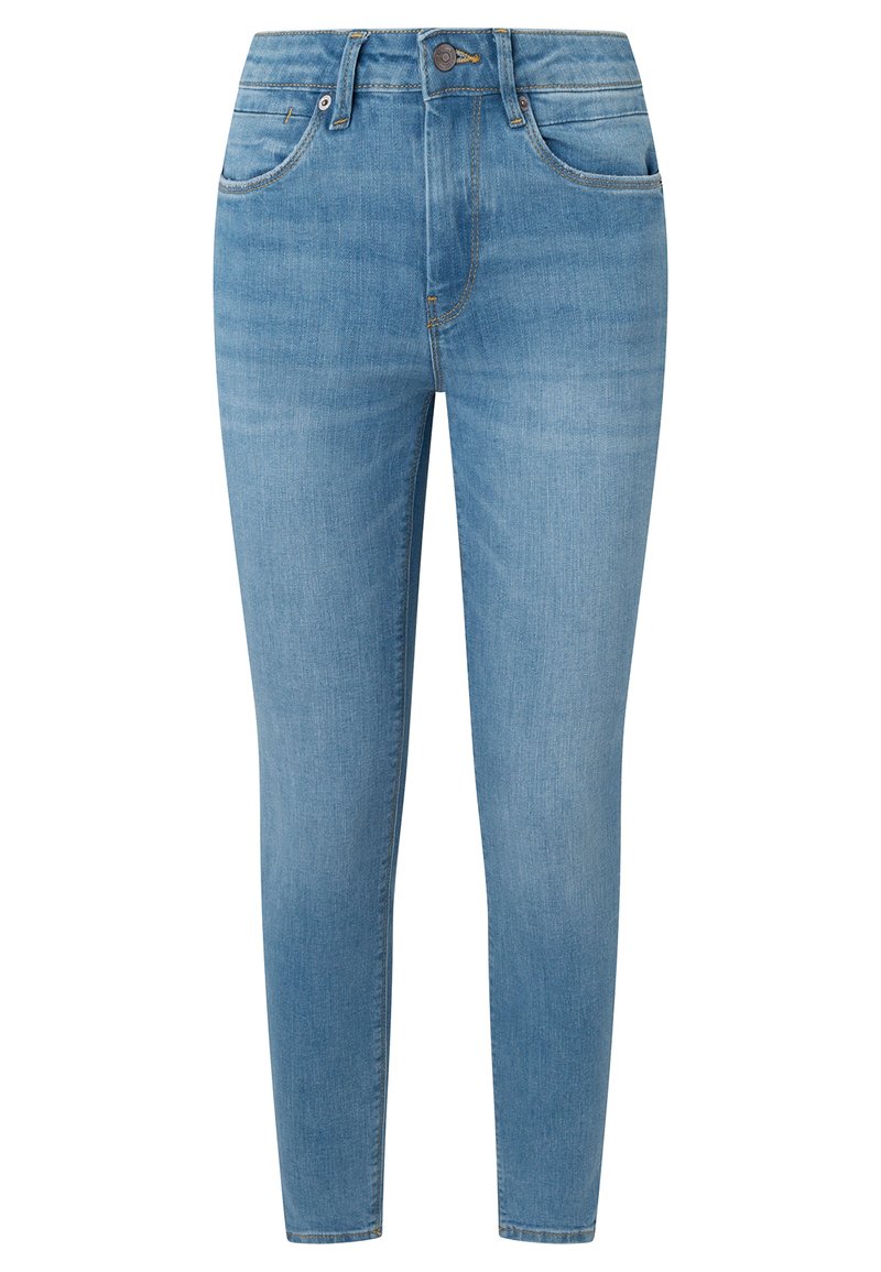 Springfield SUSTAINABLE WASH SLIM CROPPED - Jeans Slim Fit - light blue ...