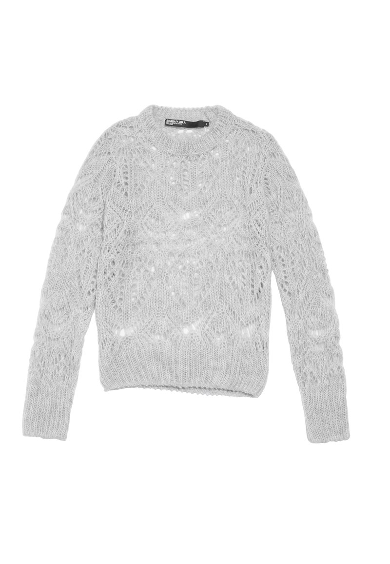 Bimba Y Lola Trui lichtgrijs