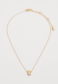 GIFTING HAPPY FRY-DAY PENDANT - Halskæder - clear/gold-coloured