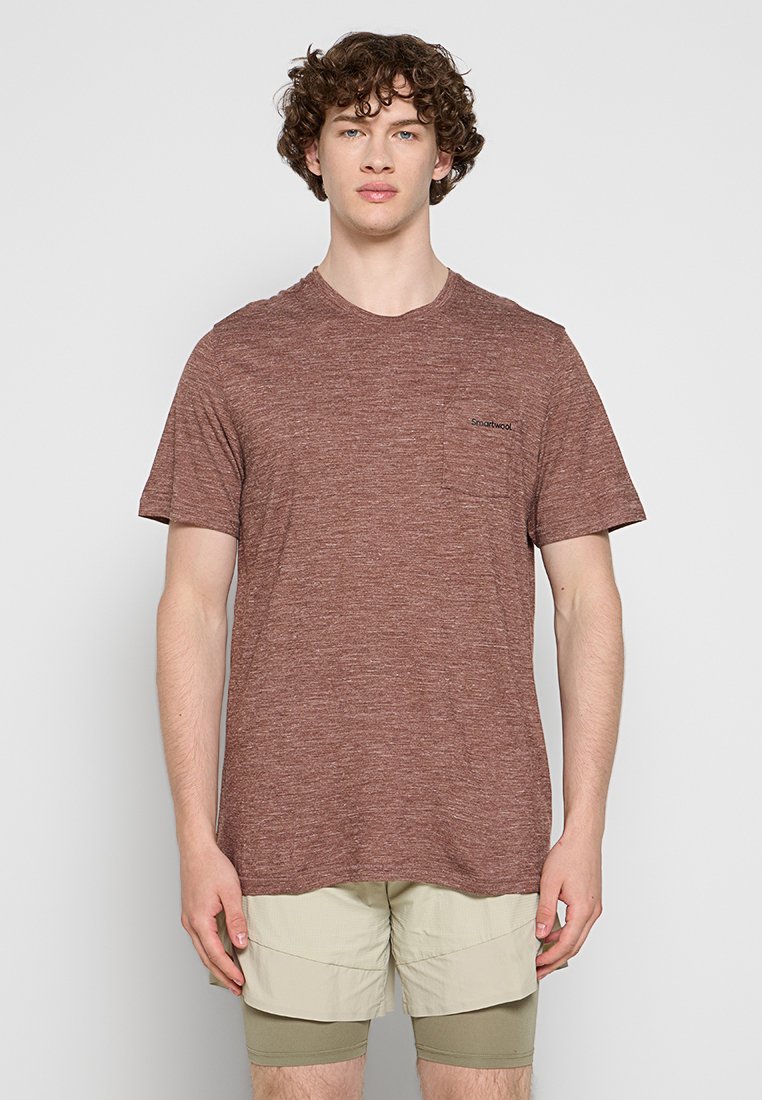 SmartWool Sport T-shirt bruin