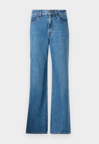High Rise Loose Jean - Relaxed fit jeans - blue denim