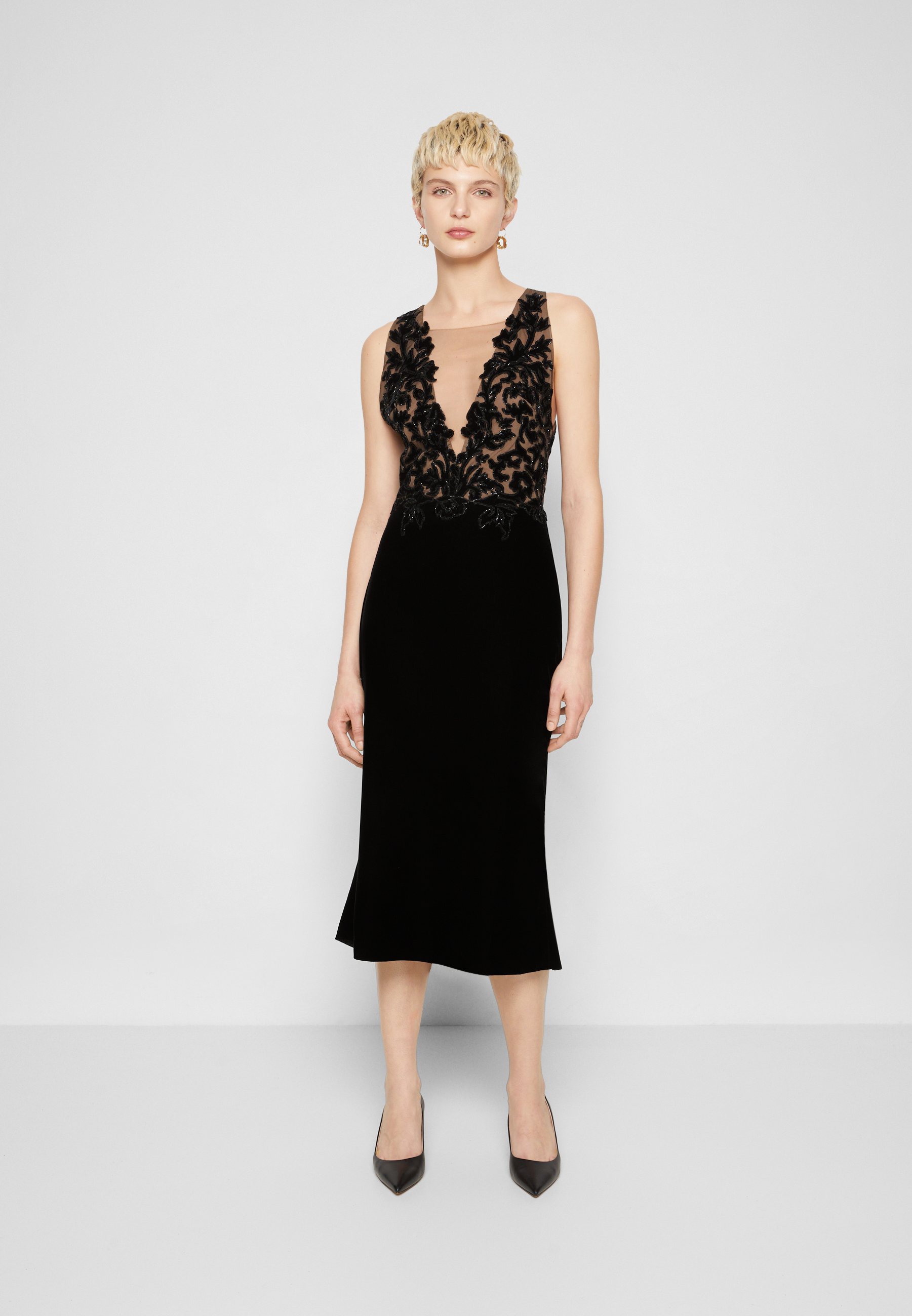 Marchesa Vestito elegante - black/nero - Zalando.it