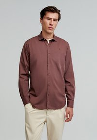 Scalpers Vapaa-ajan kauluspaita - burgundy