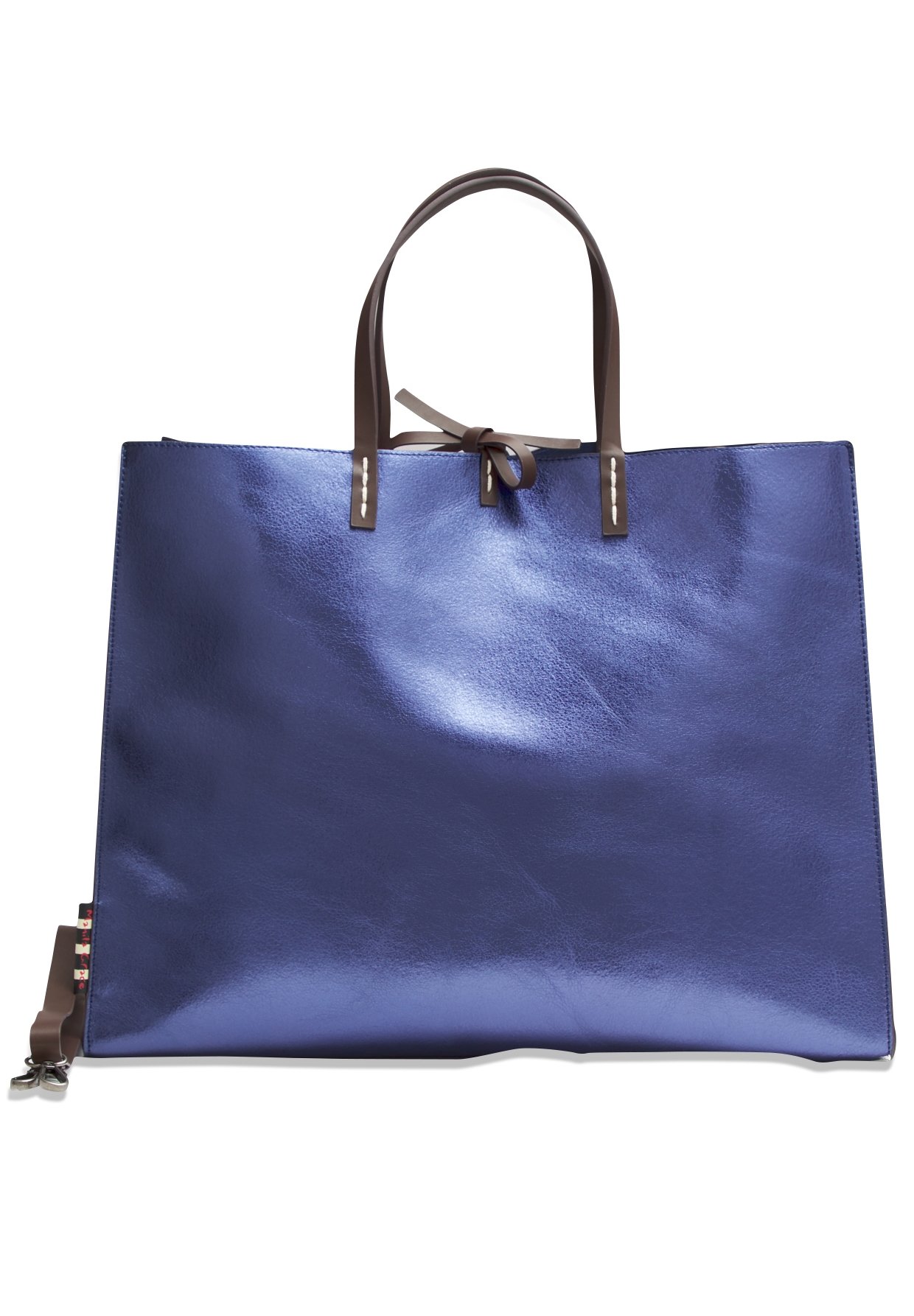 Manila Grace Borsa a mano - blu metal/blu reale - Zalando.it