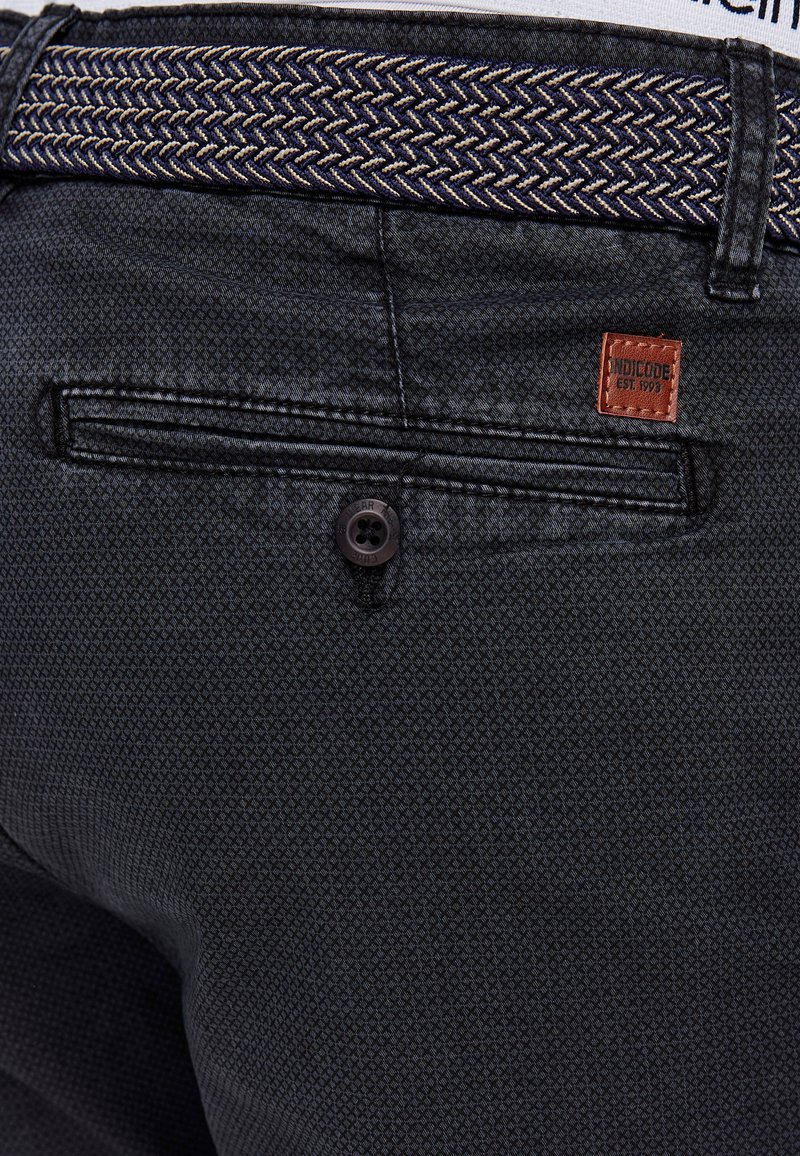 Herren Chino Shorts | INDICODE JEANS Shorts black/schwarz - JK13213 Herren Chino Shorts | INDICODE JEANS Shorts black/schwarz - JK13213