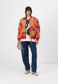Marimekko BLOSSA - Bombertakki - red/brown
