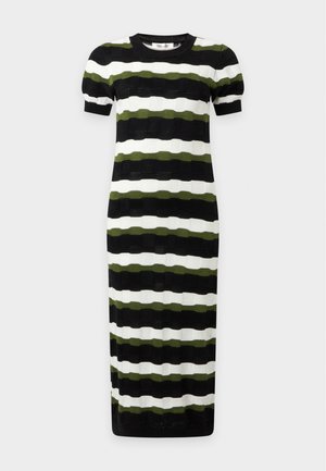 Diane von Furstenberg, Robe pull - green/black