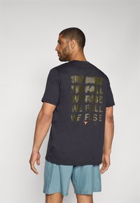Under Armour Tricou cu imprimeu - black/orange base