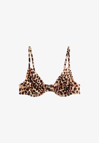 Sélectionné, brown leopard print