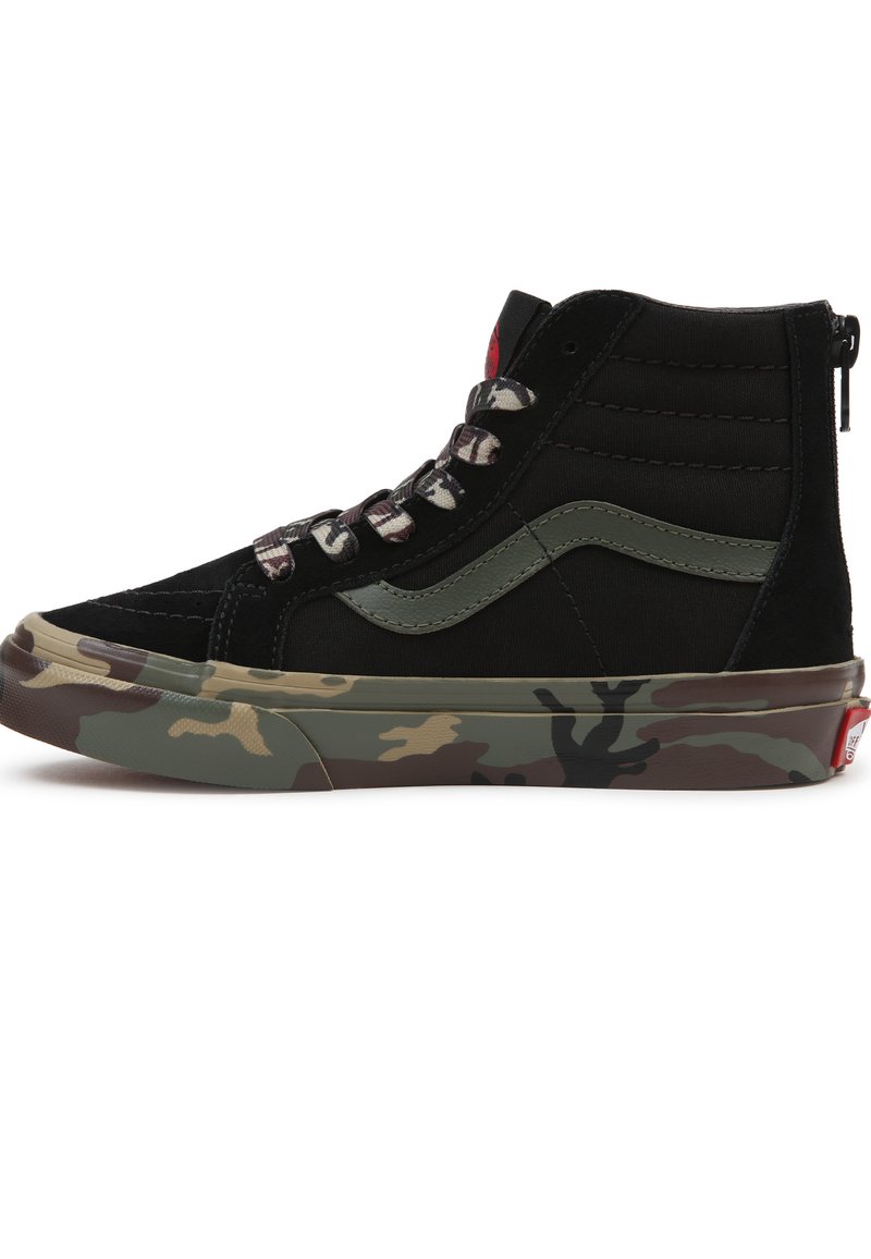 Vans SK8HI ZIP Sneaker high black/schwarz Zalando.at