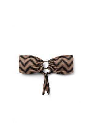 Tezenis CHEVRON SHINE - Haut de bikini - black