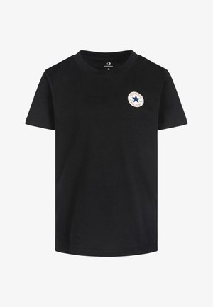 PRINTED TEE - Základné tričko - black