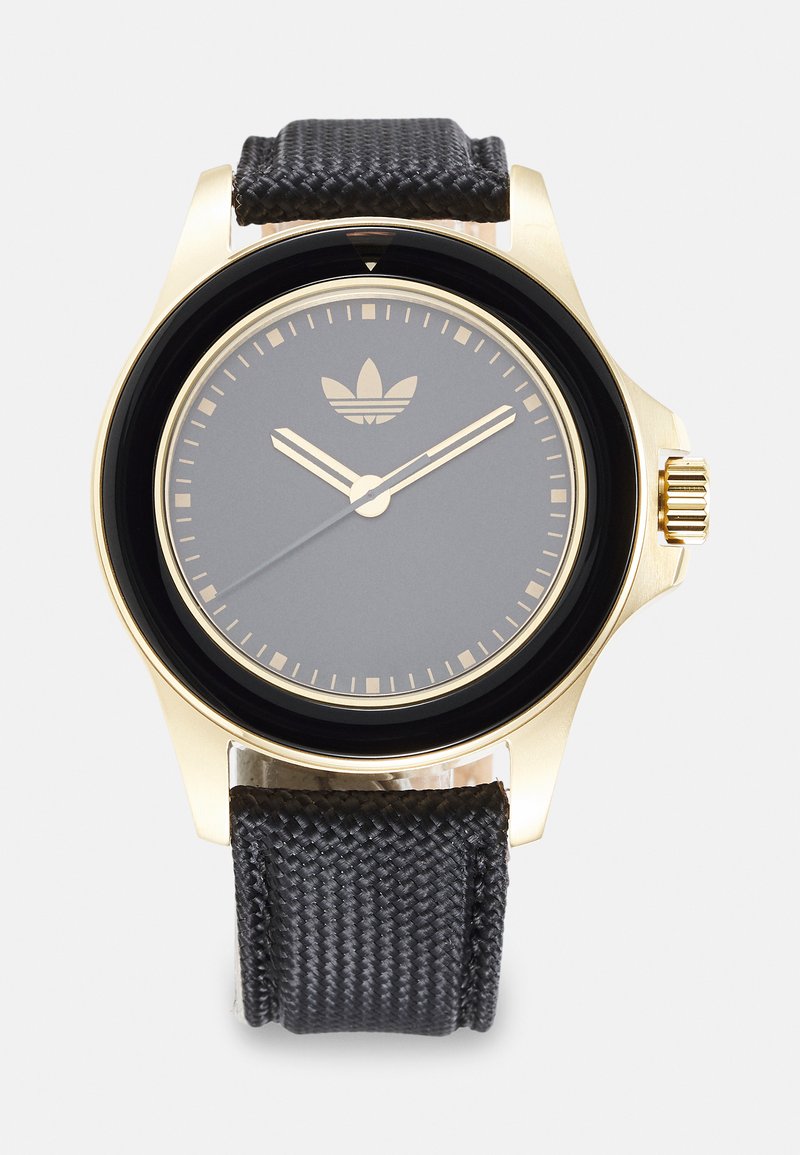 adidas Originals EXPRESSION ONE - Hodinky - black/gold-coloured-coloured tone