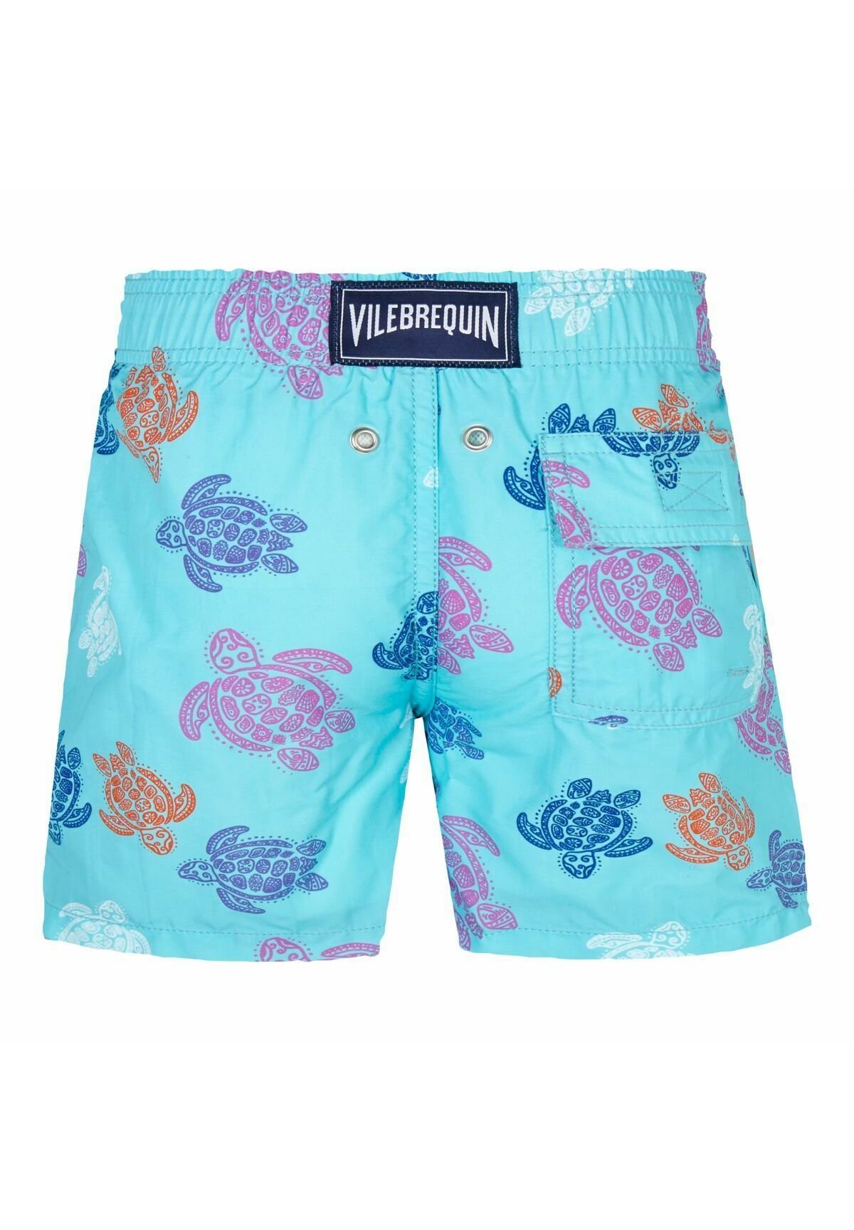 Vilebrequin RONDE DES TORTUES INDIES - Zwemshorts - lazulii  blue/blauw-metallic - Zalando.nl