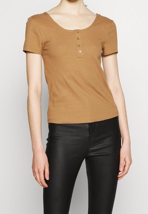 T-shirt basique - brown