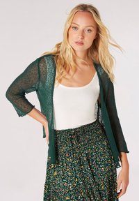 Apricot - POPCORN SHRUG - Cardigan - green Thumbnail Image 1