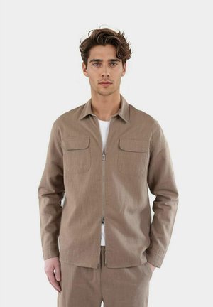 QUINCY  - Hemd - light brown