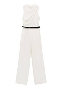 WITH DRAPED NECK  - Haalari - off-white