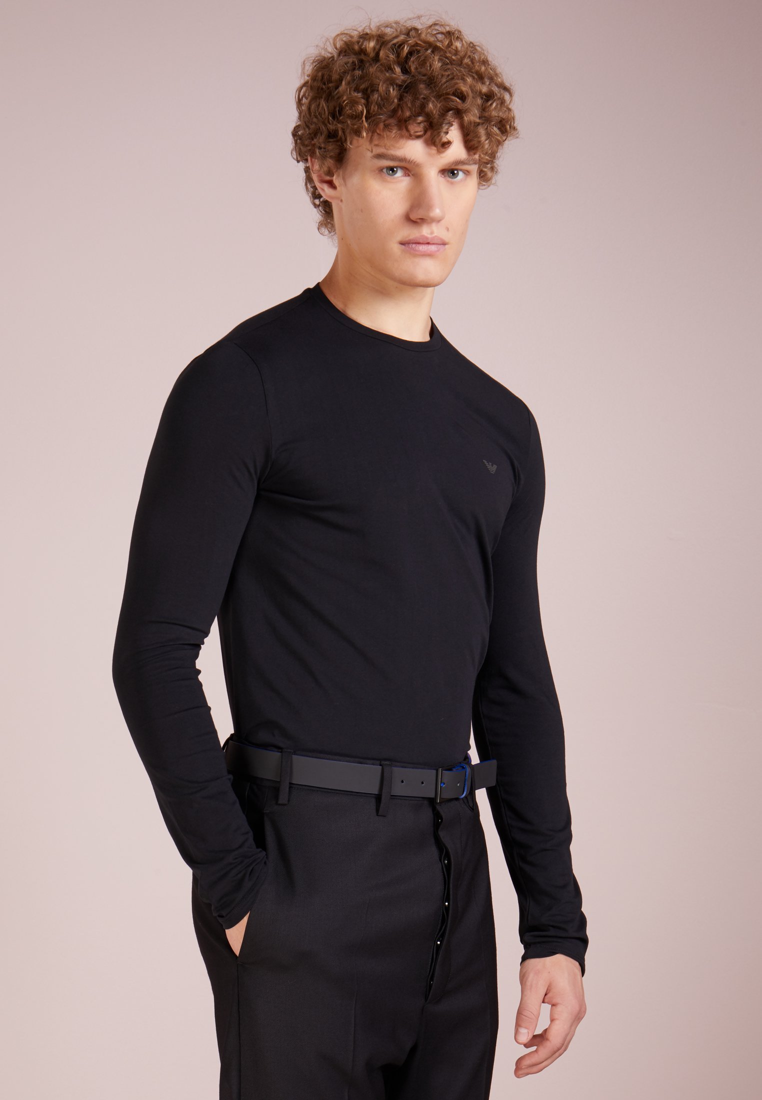 t shirt armani manche longue