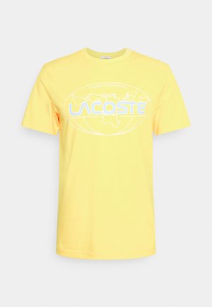Print T-shirt - yellow