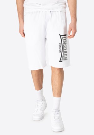 NORMALE PASSFORM LOGO JAM - Tracksuit bottoms - white grey black
