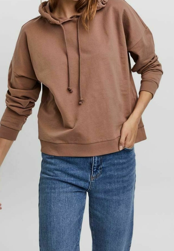Vero Moda Mikina s kapucí - brown