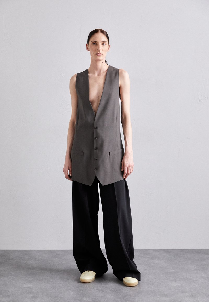 MM6 Maison Margiela Weste - mud brown/taupe - Zalando.de