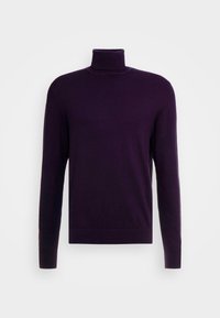 Pier One Stickad tröja - dark purple