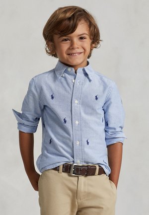 POLO PONY COTTON OXFORD SHIRT - Shirt - blue