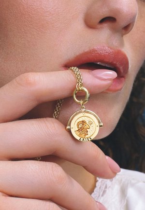 FABLE ENGLAND, ARIES ZODIAC SPINNER - Collier - gold-coloured