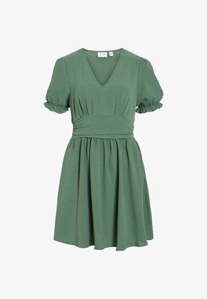 VILA, SHORT DRESS VIRELLA SHORT SLEEVED - Robe de jour - laurel wreath