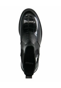 Manfield Bottines à plateau - schwarz