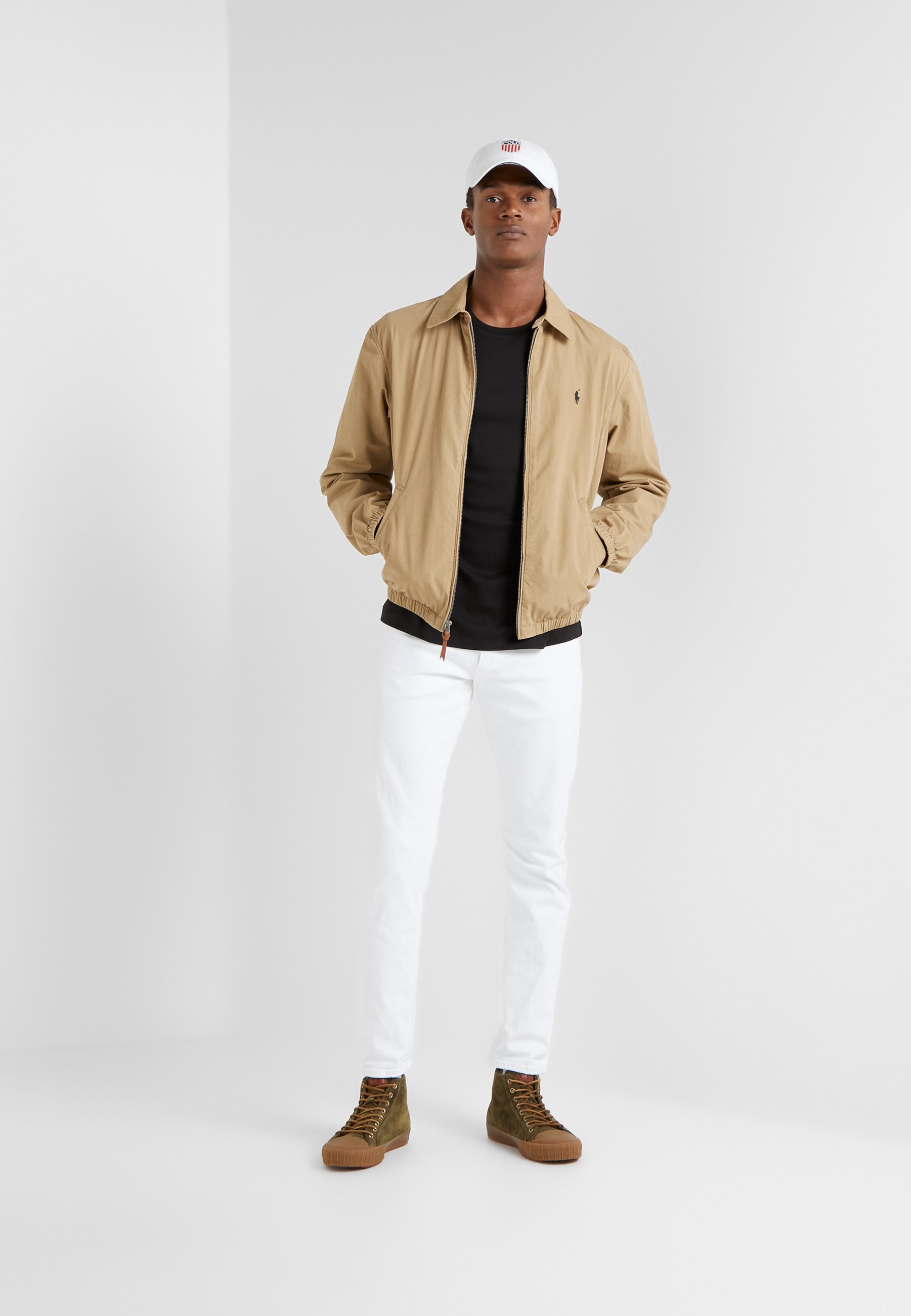 Polo Ralph Lauren CUSTOM SLIM SOFT COTTON TEE - Maglietta a manica lunga -  black/nero - Zalando.it