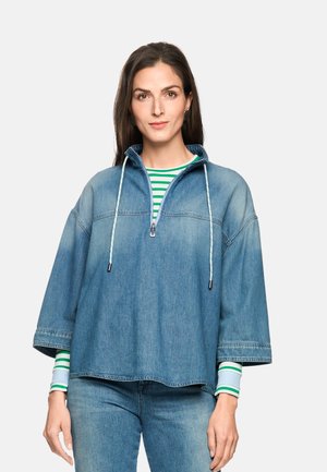 Bluse - blue denim