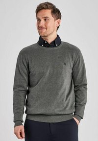 U.S. Polo Assn. ADAIR - Pulóver - medium grey melange