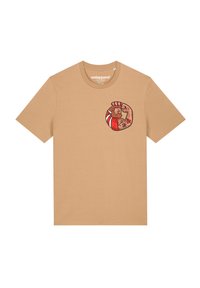 watapparel SEEMANN - T-shirt print - latte