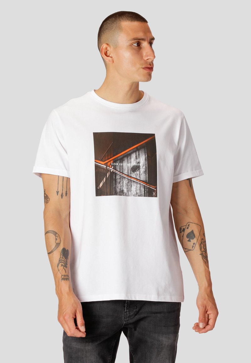Clean Cut Copenhagen Tshirt z nadrukiem Zalando.pl