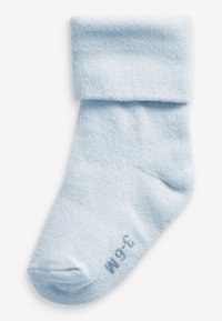 Next 4 PACK ROLL TOP  - Strumpor - blue