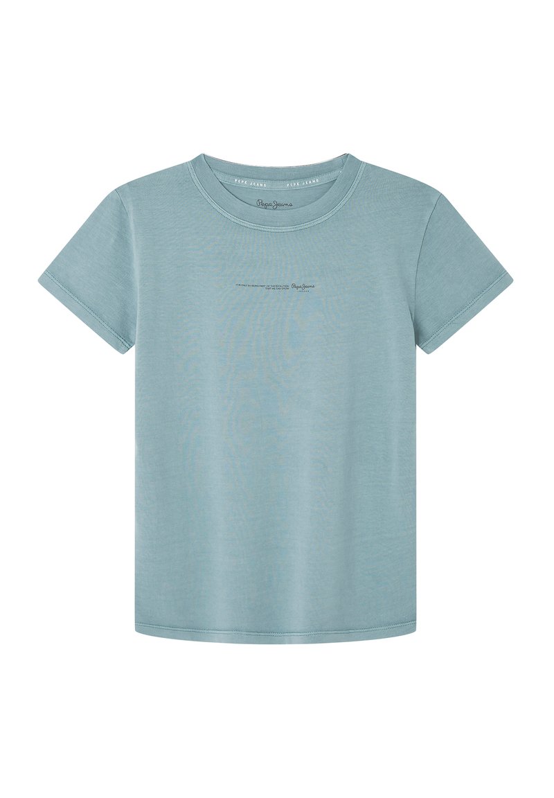 Pepe Jeans - DAVIDE TEE - Potiskana majica - quay blue, Povečajte