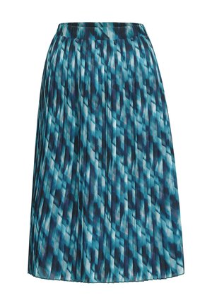 GOLDNER, PLISSEEROCK - A-lijn rok - emerald patterned